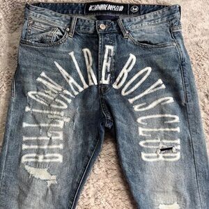 Billionaire Boys Club Dark Blue Logo Jeans